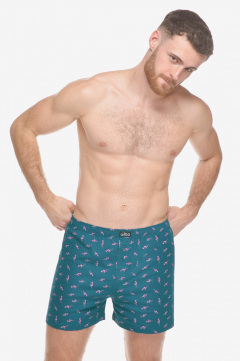 Pánské volné trenýrky se vzorem