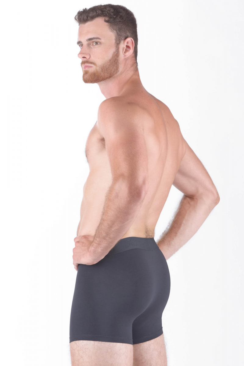 Pohodlné pánské boxerky šedé na denní nošení i na sport