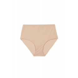 Neviditelné kalhotky s vysokým pasem v béžové barvě | Babell