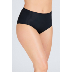 Neviditelné kalhotky s vysokým pasem v černé barvě | Babella