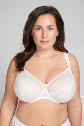 Nevyztužená podprsenka s kosticí pro velká prsa