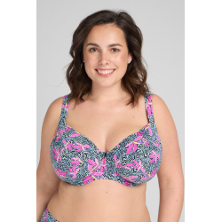 Nevyztužená plavková podprsenka pro velká prsa