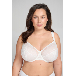 Nevyztužená podprsenka s kosticí pro velká prsa