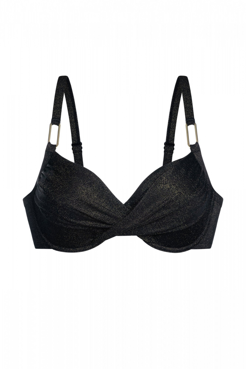 Třpytivé dvoudílné plavky 2025 pro  krásný dekolt | Triola