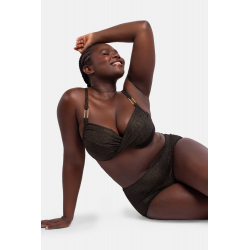 Třpytivé dvoudílné plavky 2025 pro  krásný dekolt | Triola