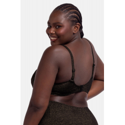 Třpytivé dvoudílné plavky 2025 pro  krásný dekolt | Triola