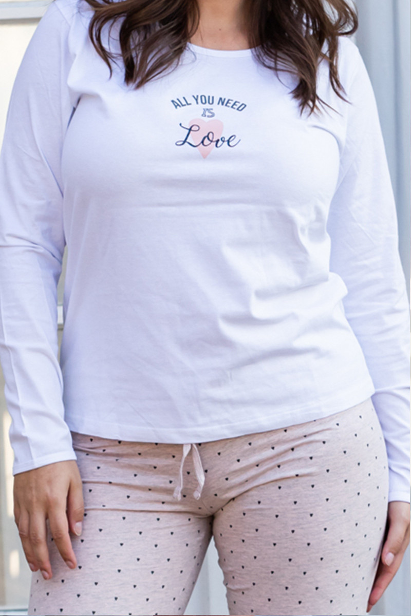 Dámské pyžamo Gina 19073P | Triola.cz
