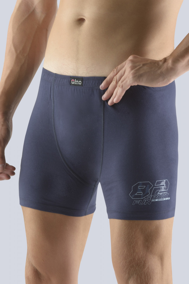 Boxerky s delší nohavičkou Gina 74104P