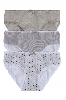 Set 3 ks kalhotek Lady Belty WP-0251 | Triola.cz