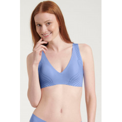 Modrá podprsenka Sloggi Zero Feel Soft Bra | Triola