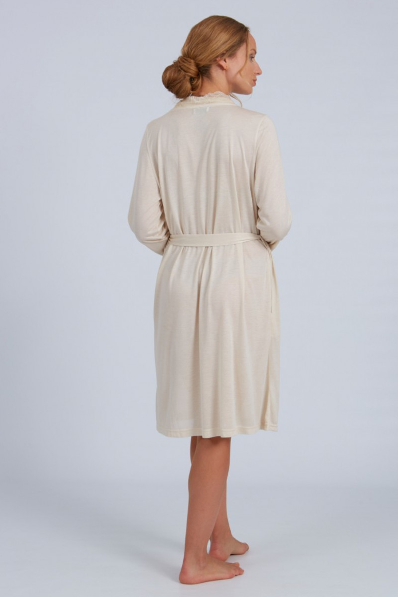 Krátký modalový župan Lady Belty
