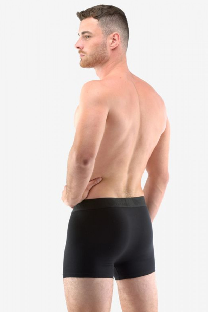 Pohodlné pánské boxerky černé na denní nošení i na sport