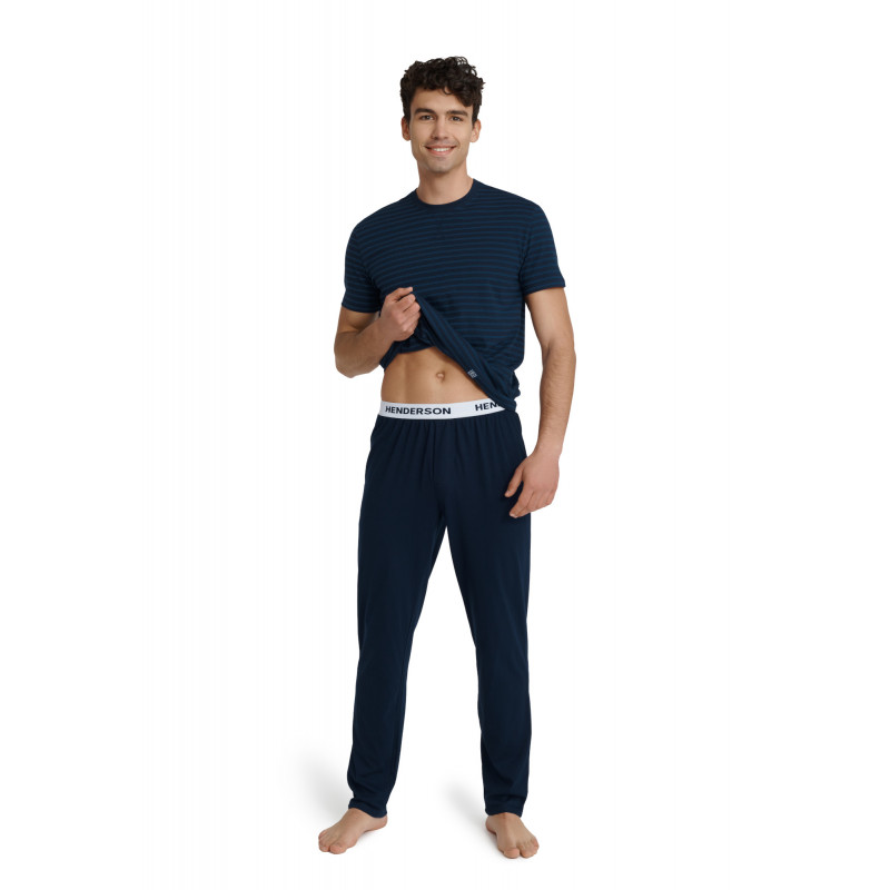 Pánské pyžamo Henderson UNDY 40945 - barva:ESO59X/námořnická, velikost:L