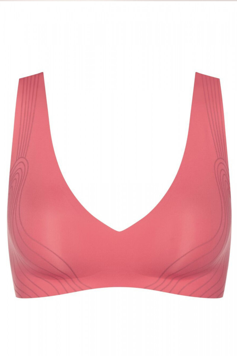 Růžová podprsenka Sloggi Zero Feel Soft Bra | Styl a komfort