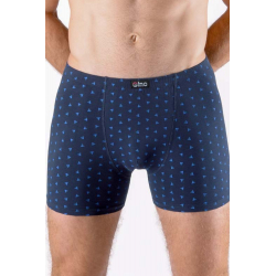 Pánské bavlněné boxerky s delší nohavičkou Gina 74166P