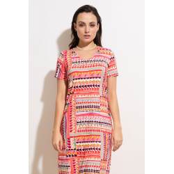 Dámské šaty Lady Belty s retro vzorem | Triola
