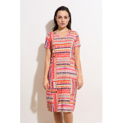 Dámské šaty Lady Belty s retro vzorem | Triola