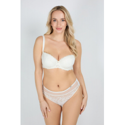 Bílá krajková podprsenka pro ženy milující eleganci