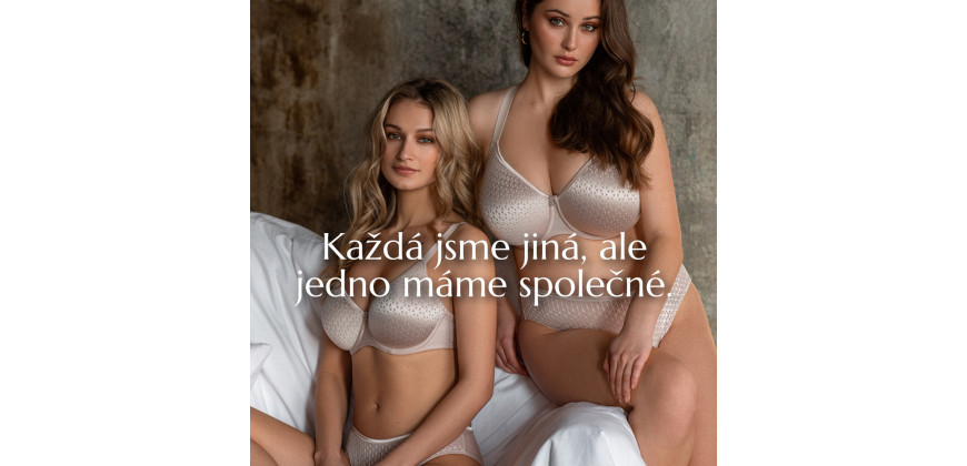 Každá jsme jiná, ale jedno máme společné. Oblékáme podprsenky Triola