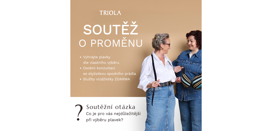SOUTĚŽ O PROMĚNU ZDARMA PRO VÁS A VAŠI KAMARÁDKU